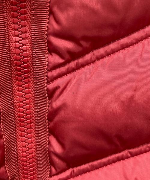 MONCLER（モンクレール）MONCLER (モンクレール) ダウンベスト レッド サイズ:Sの古着・服飾アイテム