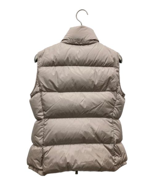 MONCLER（モンクレール）MONCLER (モンクレール) ダウンベスト ベージュ サイズ:Sの古着・服飾アイテム