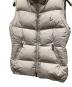 中古・古着 MONCLER (モンクレール) ダウンベスト ベージュ サイズ:S：45000円