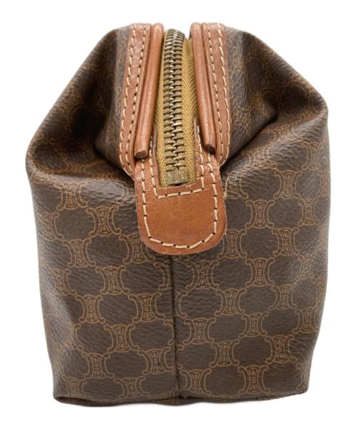 CELINE（セリーヌ）CELINE (セリーヌ) ポーチ ブラウンの古着・服飾アイテム