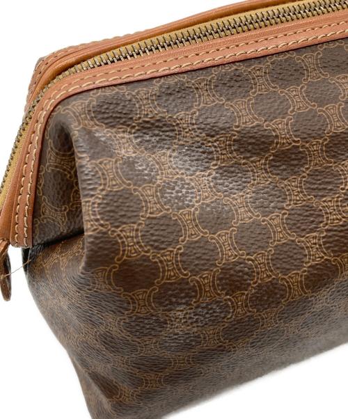 CELINE（セリーヌ）CELINE (セリーヌ) ポーチ ブラウンの古着・服飾アイテム