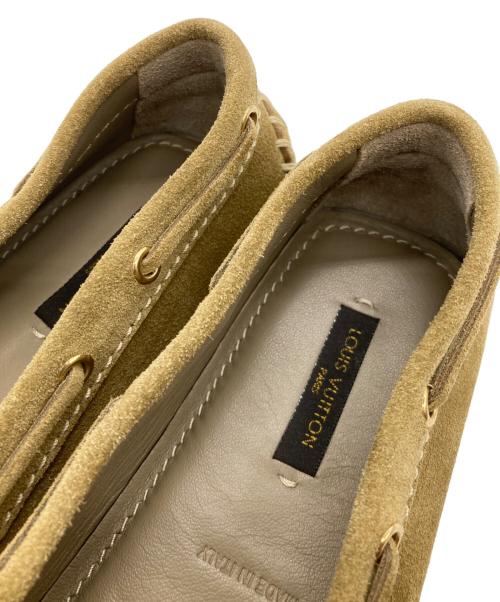 LOUIS VUITTON（ルイ ヴィトン）LOUIS VUITTON (ルイ ヴィトン) タッセルドライビングシューズ カーキ サイズ:23.5の古着・服飾アイテム