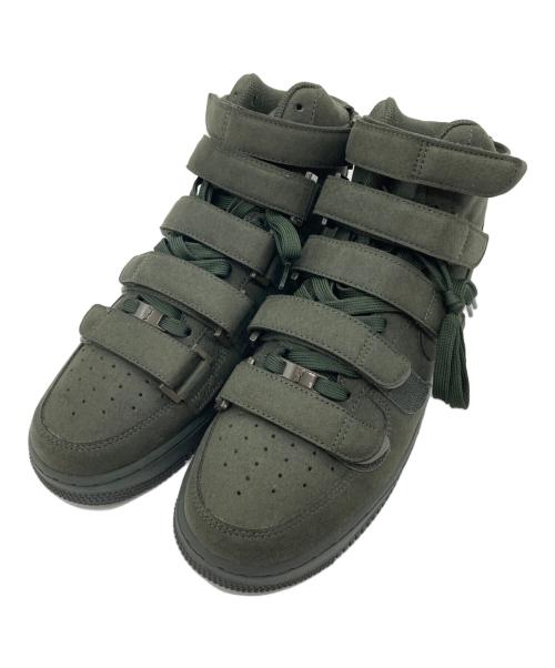 NIKE（ナイキ）NIKE (ナイキ) BILLIE EILISH (ビリーアイリッシュ) NIKE AIR FORCE 1 HIGH ‘07 カーキ サイズ:28㎝の古着・服飾アイテム