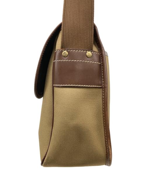 HUNTING WORLD（ハンティングワールド）HUNTING WORLD (ハンティングワールド) メッセンジャーバッグ ブラウン×カーキの古着・服飾アイテム