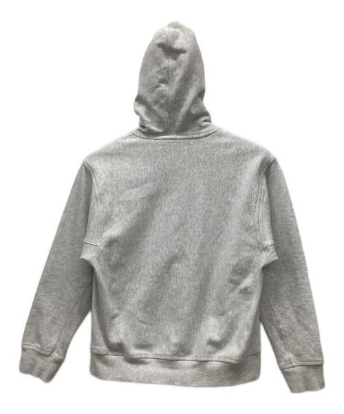 CarHartt（カーハート）CarHartt (カーハート) アメリカンスクリプトフーデッドスウェット ライトグレー サイズ:Sの古着・服飾アイテム