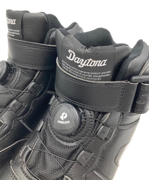 DAYTONA（デイトナ）DAYTONA (デイトナ) バイクシューズ ホワイト×ブラック サイズ:26.0㎝の古着・服飾アイテム