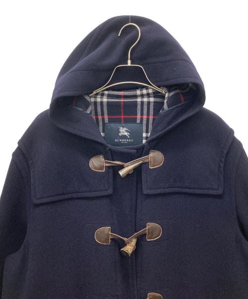 BURBERRY LONDON（バーバリーロンドン）BURBERRY LONDON (バーバリーロンドン) カシミヤ混ダッフルコート ネイビー サイズ:SIZE Lの古着・服飾アイテム