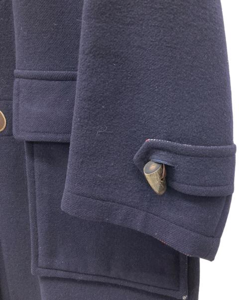 BURBERRY LONDON（バーバリーロンドン）BURBERRY LONDON (バーバリーロンドン) カシミヤ混ダッフルコート ネイビー サイズ:SIZE Lの古着・服飾アイテム