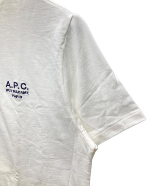 A.P.C.（アーペーセー）A.P.C. (アーペーセー) 半袖カットソー ホワイト サイズ:XLの古着・服飾アイテム