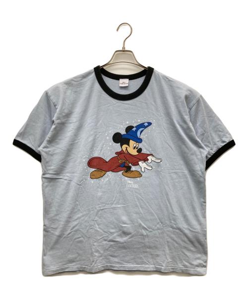 DISNEY FANTASIA（ディズニー）DISNEY FANTASIA (ディズニー) 半袖カットソー ブルー サイズ:Lの古着・服飾アイテム