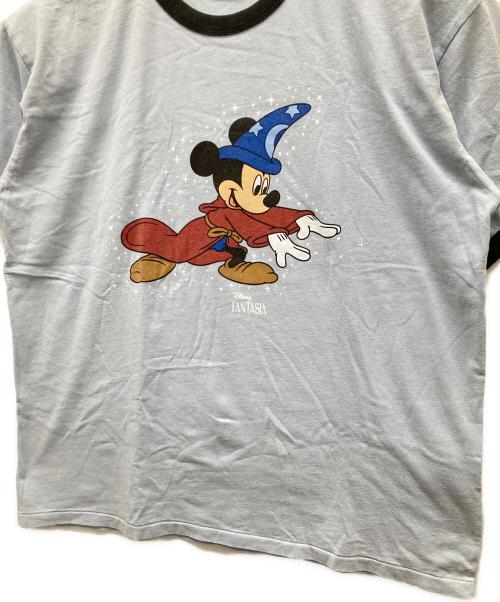 DISNEY FANTASIA（ディズニー）DISNEY FANTASIA (ディズニー) 半袖カットソー ブルー サイズ:Lの古着・服飾アイテム