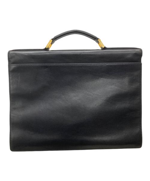 Gold Pfeil（ゴールドファイル）Gold Pfeil (ゴールドファイル) ブリーフケース ブラックの古着・服飾アイテム