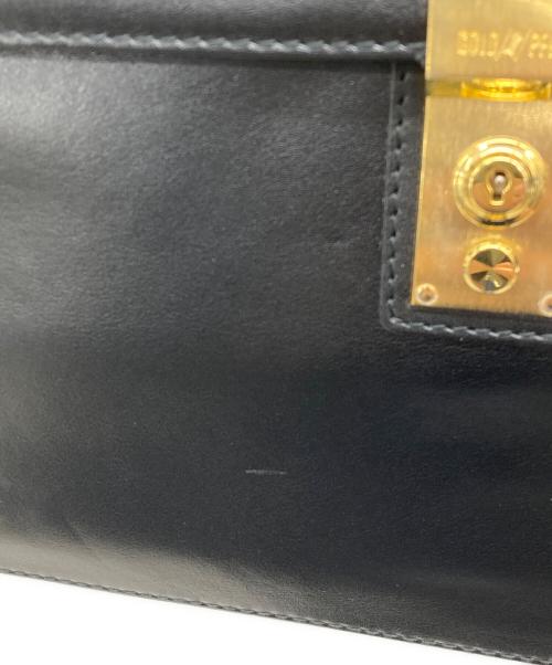 Gold Pfeil（ゴールドファイル）Gold Pfeil (ゴールドファイル) ブリーフケース ブラックの古着・服飾アイテム