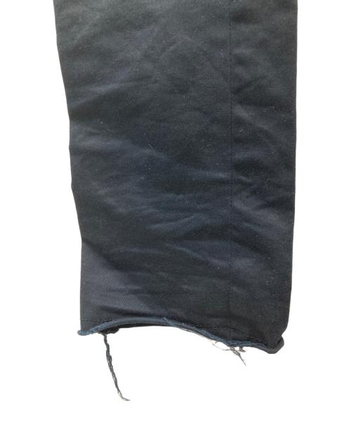 UNDERCOVER（アンダーカバー）UNDERCOVER (アンダーカバー) 19SS シャツパーツ付ヒザ切替スリムパンツ ブラック サイズ:Mの古着・服飾アイテム