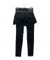 UNDERCOVER (アンダーカバー) 19SS シャツパーツ付ヒザ切替スリムパンツ ブラック サイズ:M：16000円