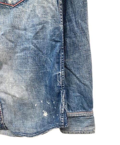 WTAPS（ダブルタップス）WTAPS (ダブルタップス) 12SSウエスタンデニムシャツ インディゴ サイズ:Sの古着・服飾アイテム