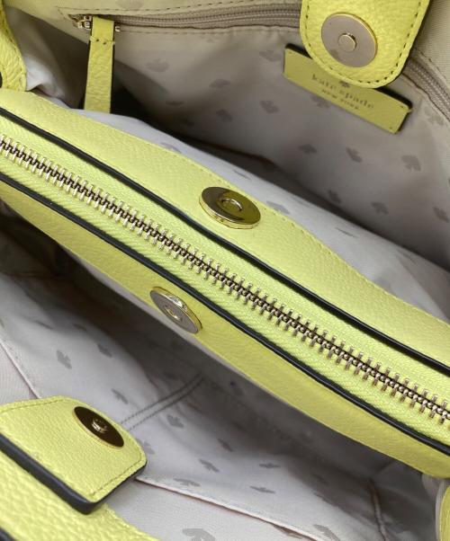 Kate Spade（ケイトスペード）Kate Spade (ケイトスペード) ショルダーバッグ イエローの古着・服飾アイテム