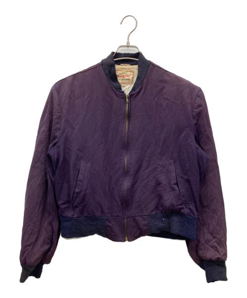 CAMPUS（キャンパス）CAMPUS (キャンパス) 50-60sギャバジャン パープル サイズ:40の古着・服飾アイテム