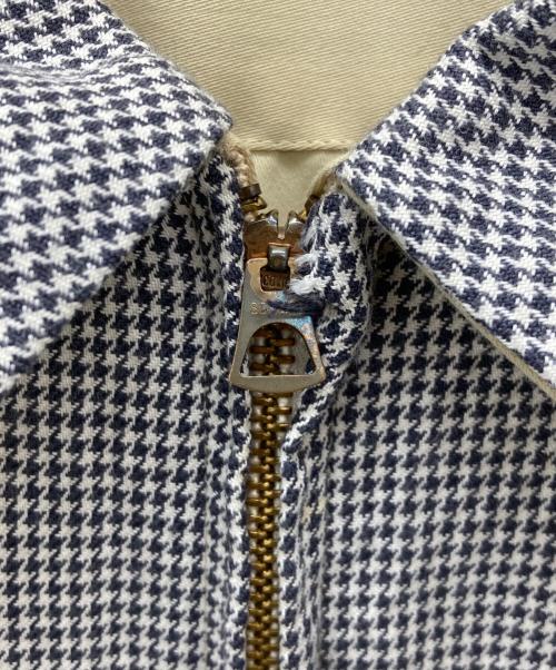 -（-）- (-) 50’S-60'Sリバーシブルギャバジンジャケット ベージュ サイズ:不明の古着・服飾アイテム