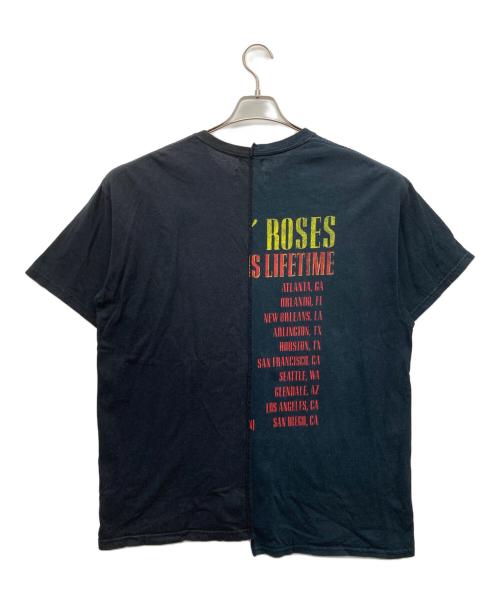 EDITION TOKYO（エディショントウキョウ）EDITION TOKYO (エディショントウキョウ) 77circa (ナナナナサーカ) 半袖カットソー ブラック×ネイビー サイズ:Mの古着・服飾アイテム