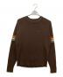 OUTERKNOWN（アウターノーン）の古着「薄手ニット」｜ブラウン