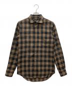 COMME des GARCONS HOMME PLUSコムデギャルソンオムプリュス）の古着「長袖シャツ」｜ベージュ×ブラック