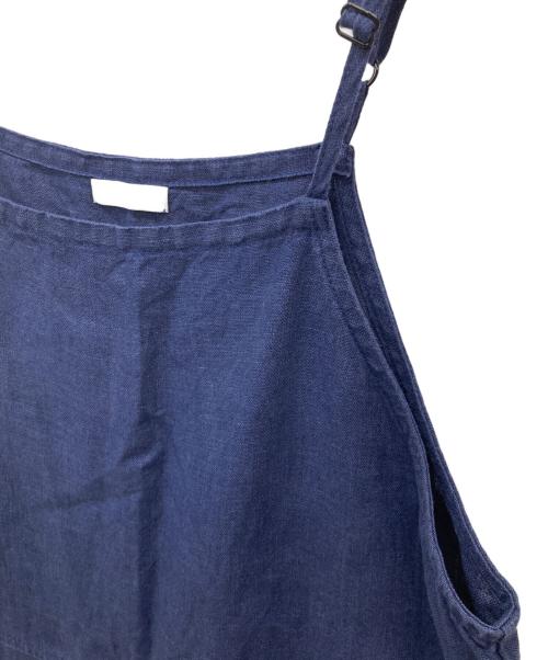 fog linen work（フォグリネンワーク）fog linen work (フォグリネンワーク) リネンサロペット ネイビー サイズ:Mの古着・服飾アイテム