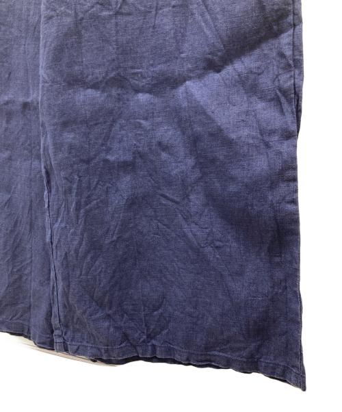 fog linen work（フォグリネンワーク）fog linen work (フォグリネンワーク) リネンサロペット ネイビー サイズ:Mの古着・服飾アイテム
