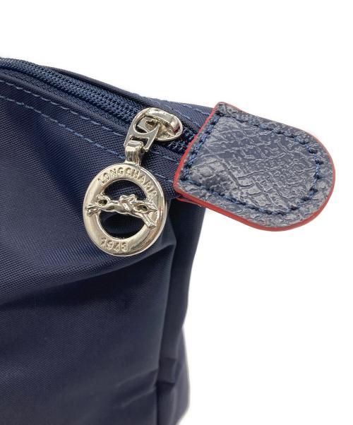 LONGCHAMP（ロンシャン）LONGCHAMP (ロンシャン) トートバッグ ネイビー×レッドの古着・服飾アイテム