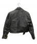 triumph (トライアンフ) クロップドレザーライダースジャケット ブラック サイズ:XL：8000円