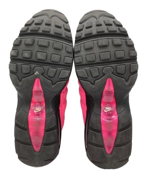 NIKE（ナイキ）NIKE (ナイキ) AIR MAX 95 OG ブラック×蛍光ピンク サイズ:28㎝の古着・服飾アイテム