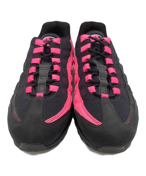 NIKE（ナイキ）NIKE (ナイキ) AIR MAX 95 OG ブラック×蛍光ピンク サイズ:28㎝の古着・服飾アイテム