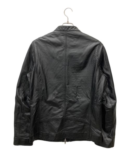 LHP（エルエイチピー）LHP (エルエイチピー) ラムレザージャケット ブラック サイズ:Lの古着・服飾アイテム