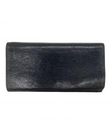 BALENCIAGA（バレンシアガ）の古着「クラッシュ加工長財布」
