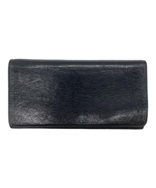 BALENCIAGA（バレンシアガ）BALENCIAGA (バレンシアガ) クラッシュ加工長財布の古着・服飾アイテム