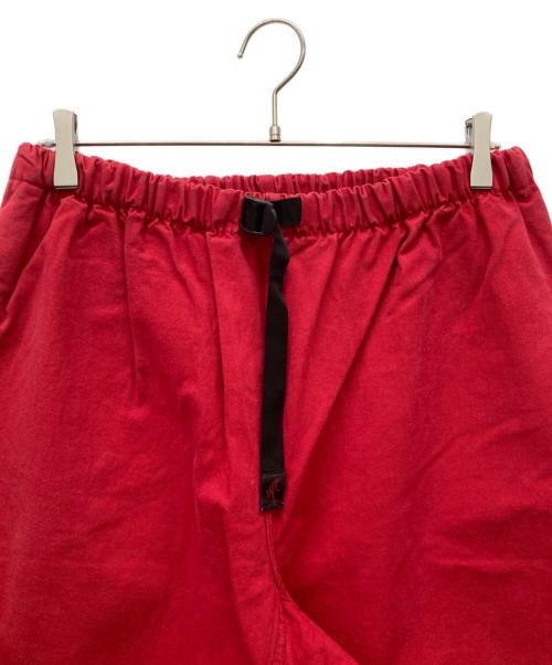 GRAMICCI（グラミチ）GRAMICCI (グラミチ) ハーフパンツ レッド サイズ:Lの古着・服飾アイテム
