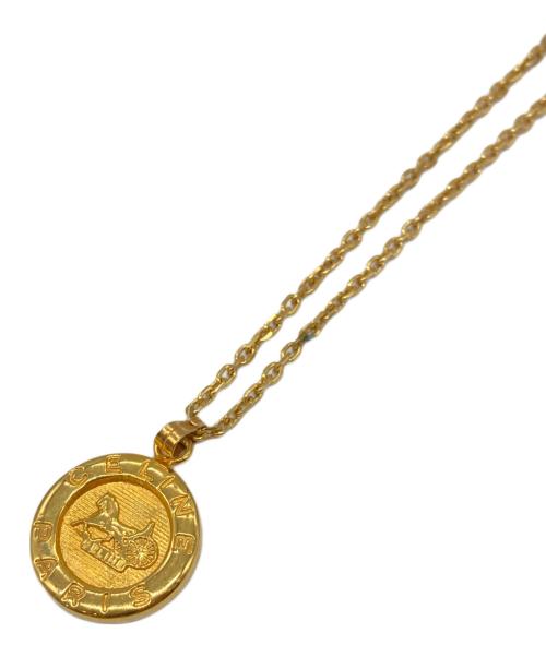 CELINE（セリーヌ）CELINE (セリーヌ) 馬車ロゴコインネックレスの古着・服飾アイテム