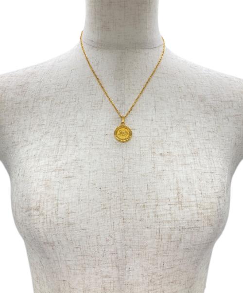 CELINE（セリーヌ）CELINE (セリーヌ) 馬車ロゴコインネックレスの古着・服飾アイテム