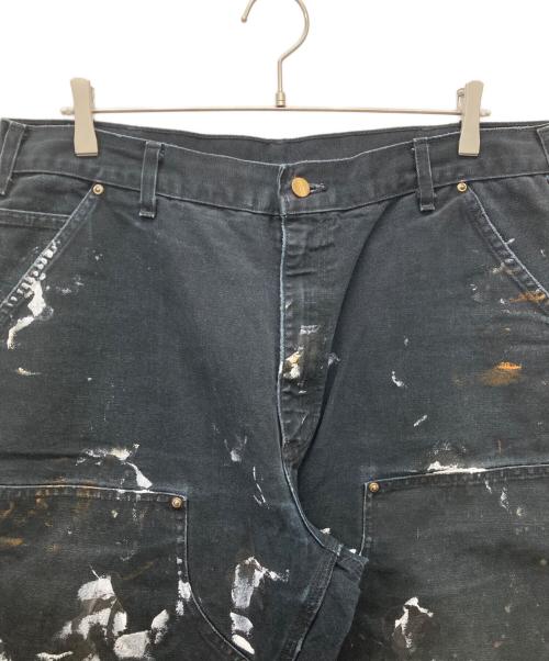CarHartt（カーハート）CarHartt (カーハート) ダブルニーワークパンツ ブラック サイズ:約W36の古着・服飾アイテム