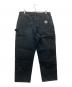 CarHartt (カーハート) ダブルニーワークパンツ ブラック サイズ:約W36：30000円