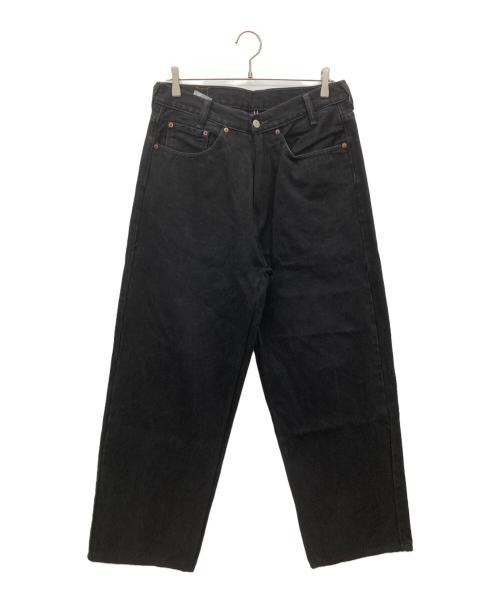LEVI'S（リーバイス）LEVI'S (リーバイス) ブラックバギーデニム ブラック サイズ:W38 L30の古着・服飾アイテム