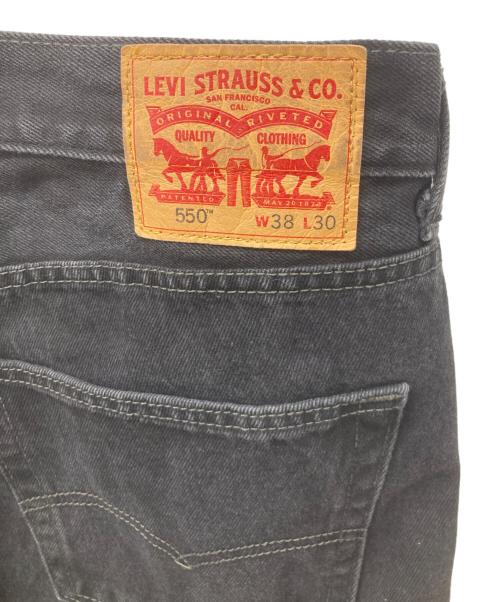 LEVI'S（リーバイス）LEVI'S (リーバイス) ブラックバギーデニム ブラック サイズ:W38 L30の古着・服飾アイテム