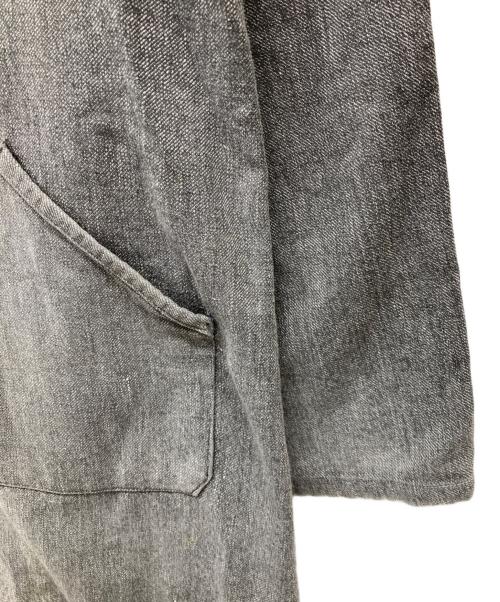 フレンチミリタリー（フレンチミリタリー）フレンチミリタリー (フレンチミリタリー) 40sフレンチヴィンテージアトリエコート グレー サイズ:不明の古着・服飾アイテム