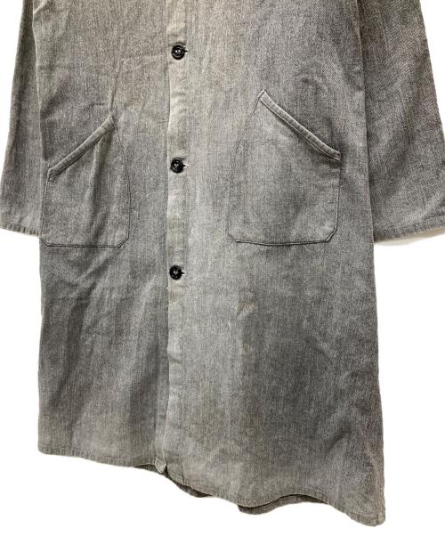 フレンチミリタリー（フレンチミリタリー）フレンチミリタリー (フレンチミリタリー) 40sフレンチヴィンテージアトリエコート グレー サイズ:不明の古着・服飾アイテム