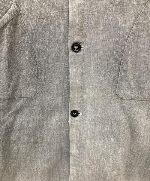 フレンチミリタリー（フレンチミリタリー）フレンチミリタリー (フレンチミリタリー) 40sフレンチヴィンテージアトリエコート グレー サイズ:不明の古着・服飾アイテム