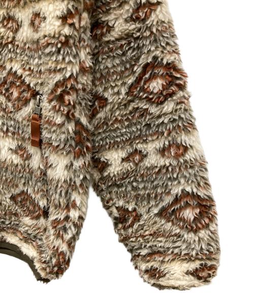 Patagonia（パタゴニア）Patagonia (パタゴニア) フリースジャケット ブラウン×ホワイト サイズ:Sの古着・服飾アイテム