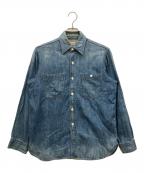 SUGAR CANEシュガーケーン）の古着「デニムシャツ」｜インディゴ