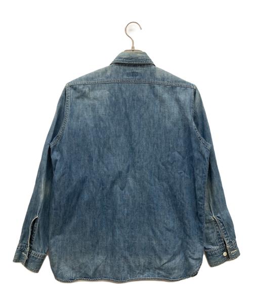 SUGAR CANE（シュガーケーン）SUGAR CANE (シュガーケーン) デニムシャツ インディゴ サイズ:Sの古着・服飾アイテム