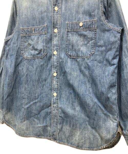 SUGAR CANE（シュガーケーン）SUGAR CANE (シュガーケーン) デニムシャツ インディゴ サイズ:Sの古着・服飾アイテム