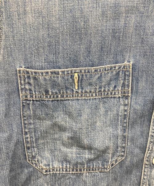 SUGAR CANE（シュガーケーン）SUGAR CANE (シュガーケーン) デニムシャツ インディゴ サイズ:Sの古着・服飾アイテム